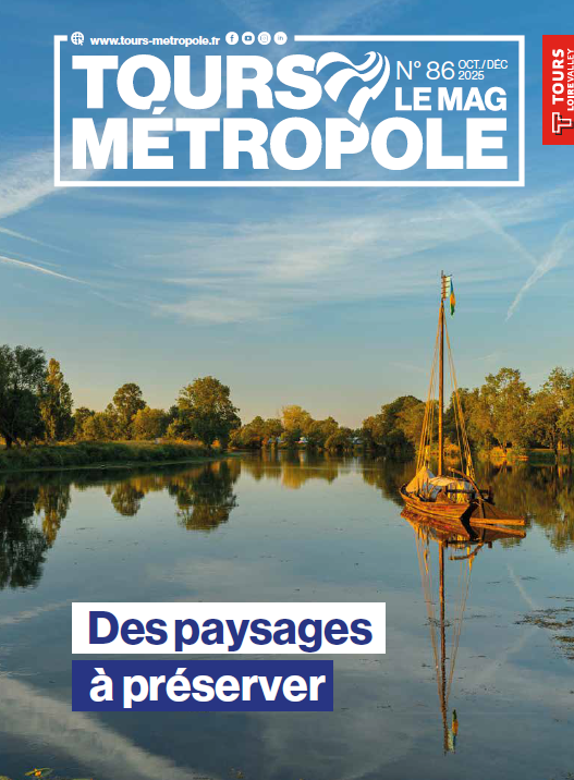 Couverture de Tours Métropole le MAG 86