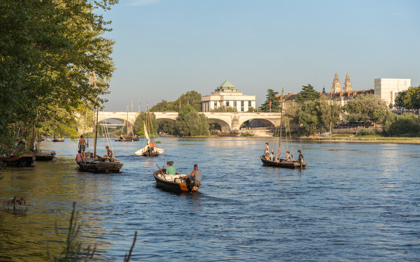 Bateaux traditionnels sur la Loire