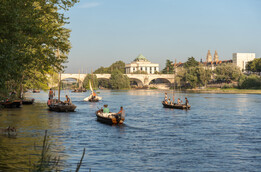 Bateaux traditionnels sur la Loire