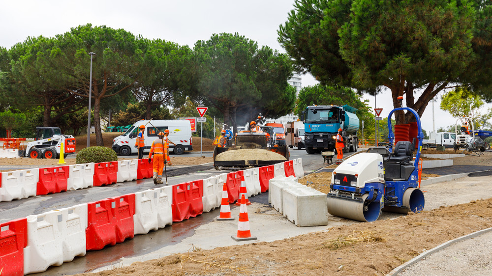 Giratoire Saint-Sauveur à Tours