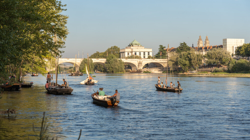 Bateaux traditionnels sur la Loire