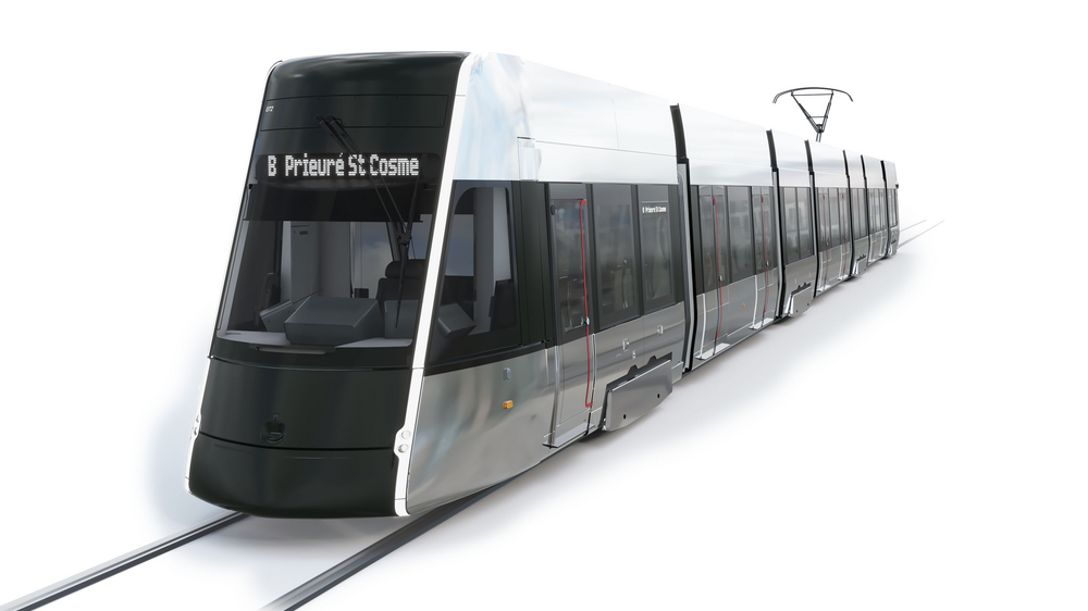 Design rame ligne 2 tram 